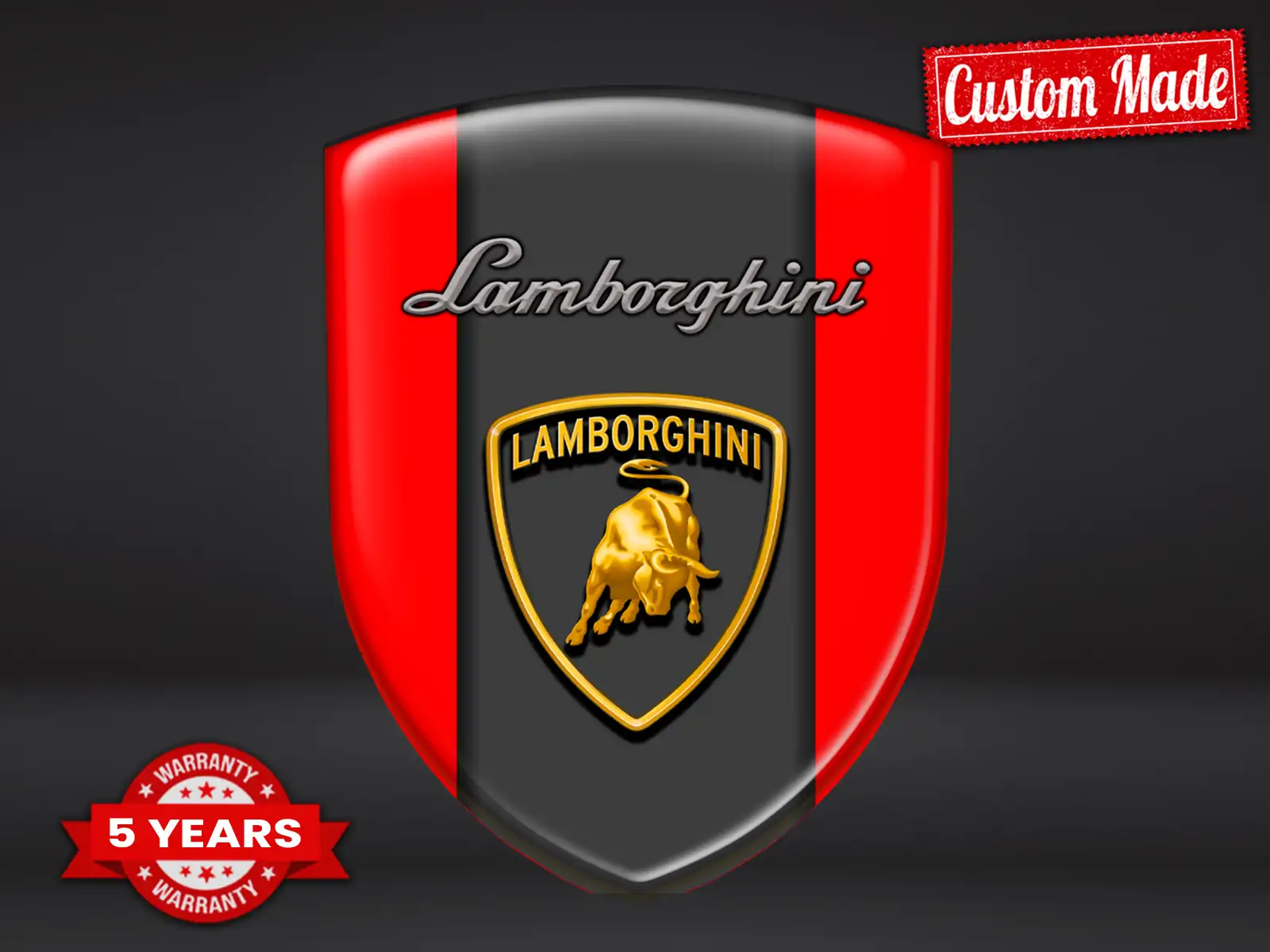 Lamborghini Vinyle Auto Résistant Étoile Qualité Supérieure